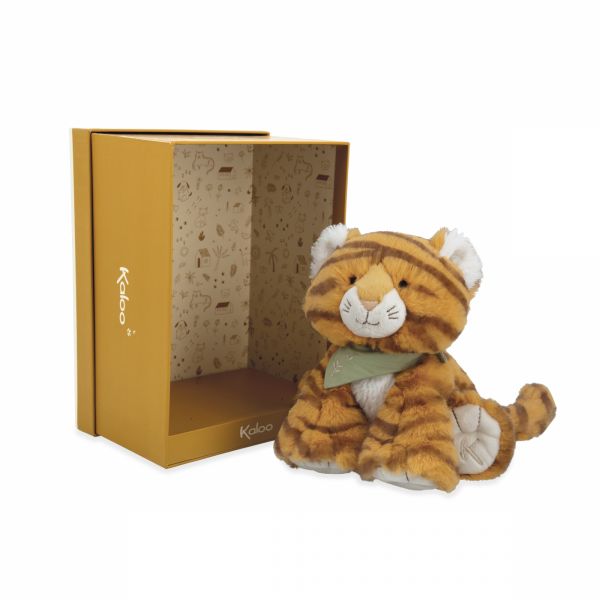 Peluche Papaye le tigre - 17 cm