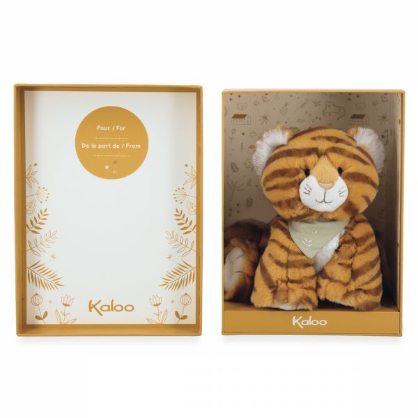 Peluche Papaye le tigre - 17 cm