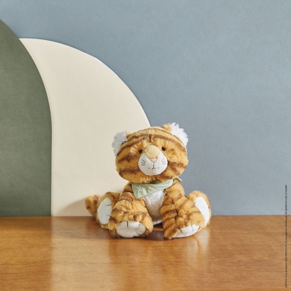 Peluche Papaye le tigre - 17 cm