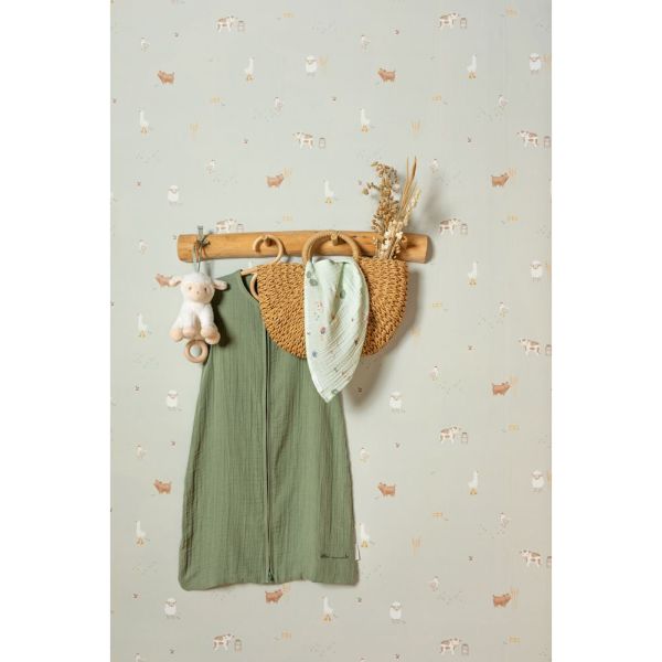 Papier peint intissé - Little Farm - 52 x 10 cm