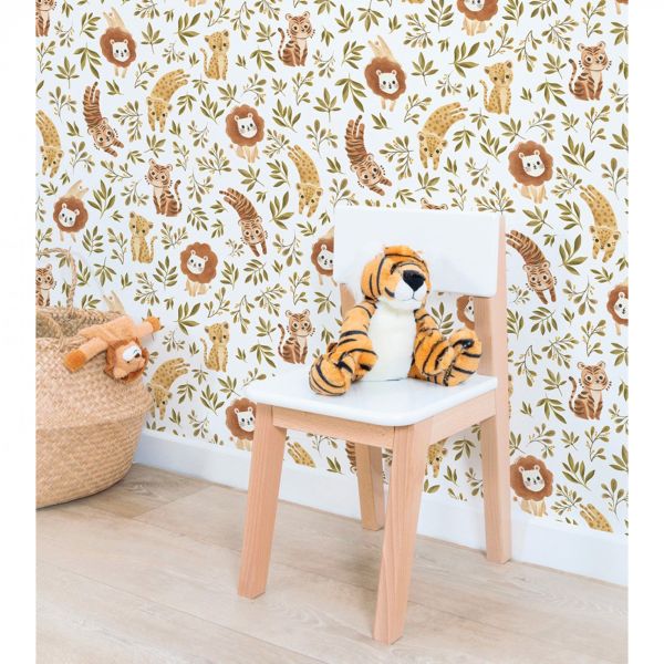 Papier peint Animaux de la jungle (50cm x 10m)