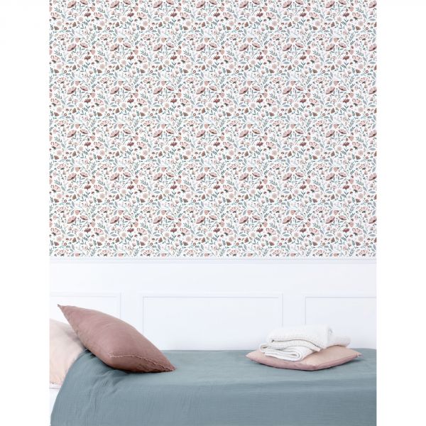 Papier peint  Ocean Field / Motif fleurs de l'océan (50cm x 10m)