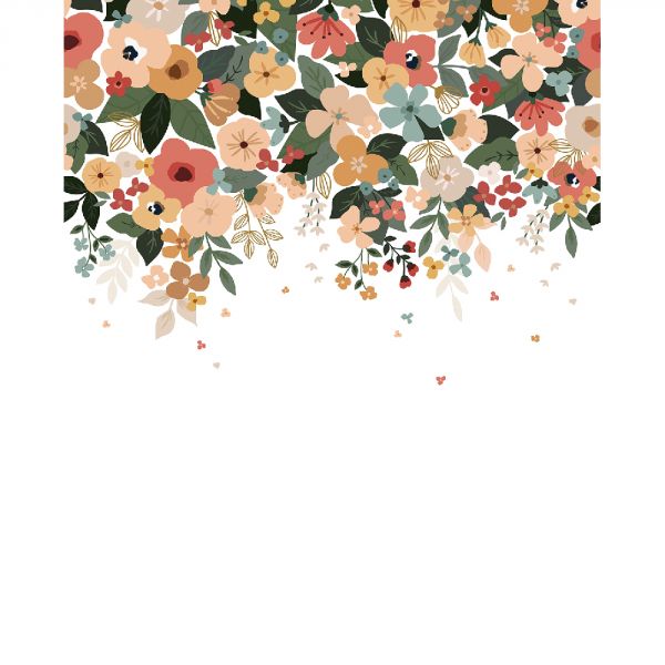 Papier peint Lush Flowers (2m x 2,48m)