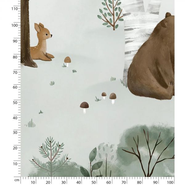 Papier peint panoramique Mountain life Kharu (4 m x 3 m)
