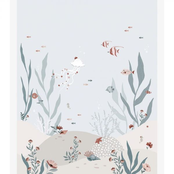 Papier peint panoramique Seaside dreams Ocean field (2 m x 3 m)