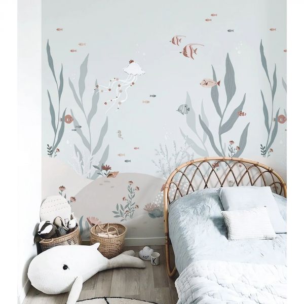 Papier peint panoramique Seaside dreams Ocean field (2 m x 3 m)