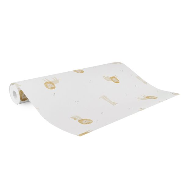 Papier peint intissé - Safari Leo - 52 cm x 10 m