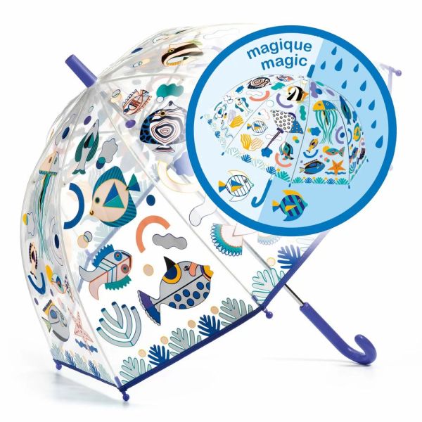 Parapluie enfant magique Poissons