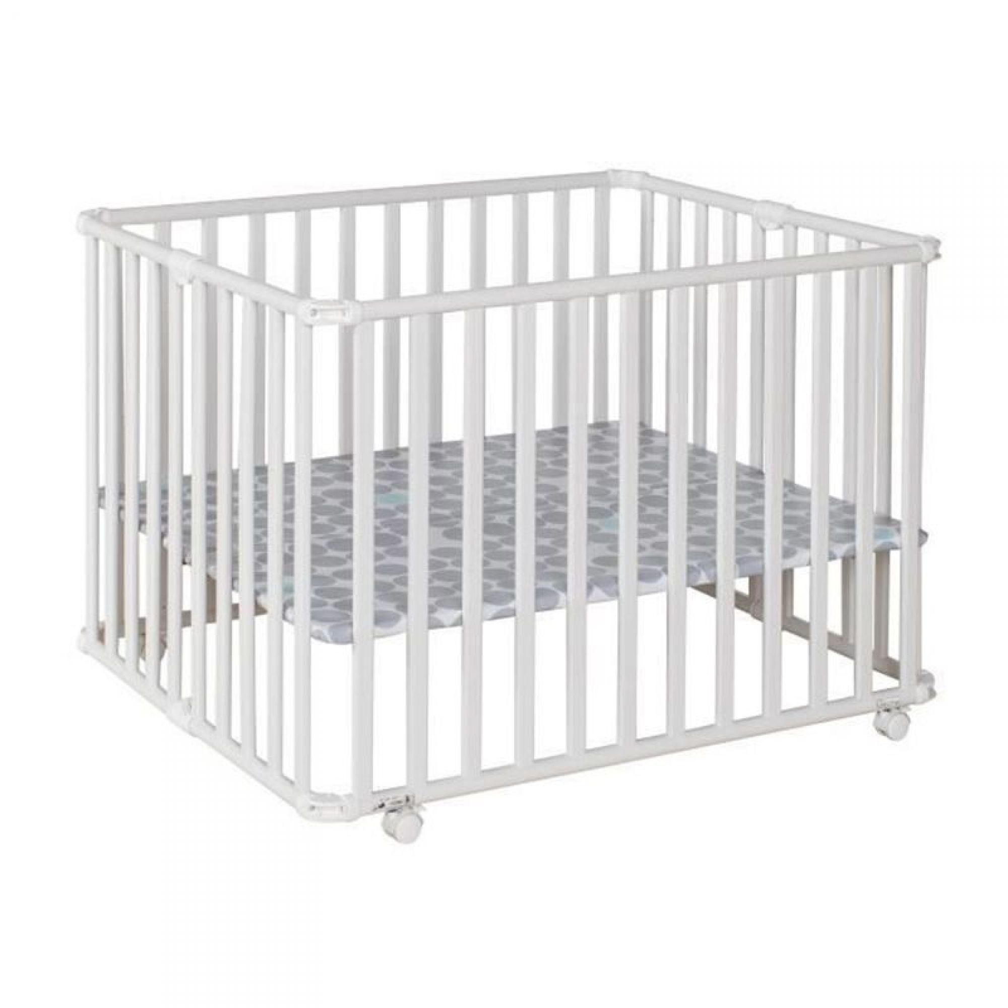 Geuther Parc Bebe Pliable Ameli Blanc 106 5 X 90 Cm Pois Gris Made In Bebe Geuther Parc Bebe Pliable Ameli Blanc 106 5 X 90 Cm Pois Gris Made In Bebe