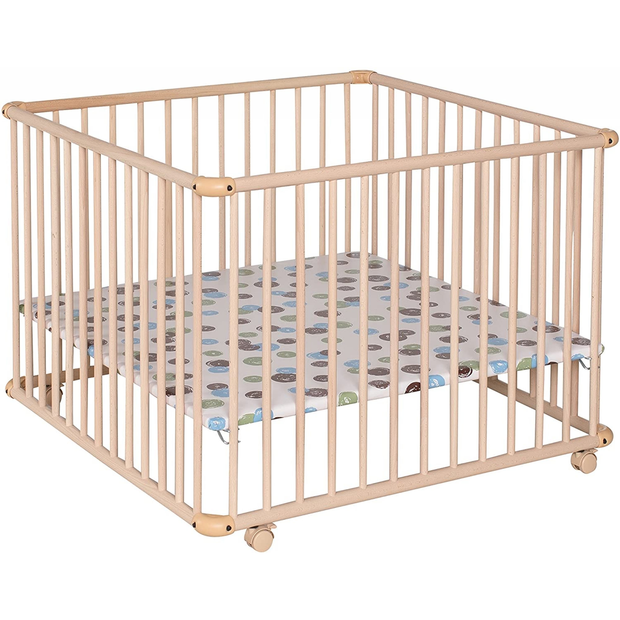 Geuther Parc Belami Reglable 97 X 97 Cm Pois Naturel Made In Bebe Geuther Parc Belami Reglable 97 X 97 Cm Pois Naturel Made In Bebe