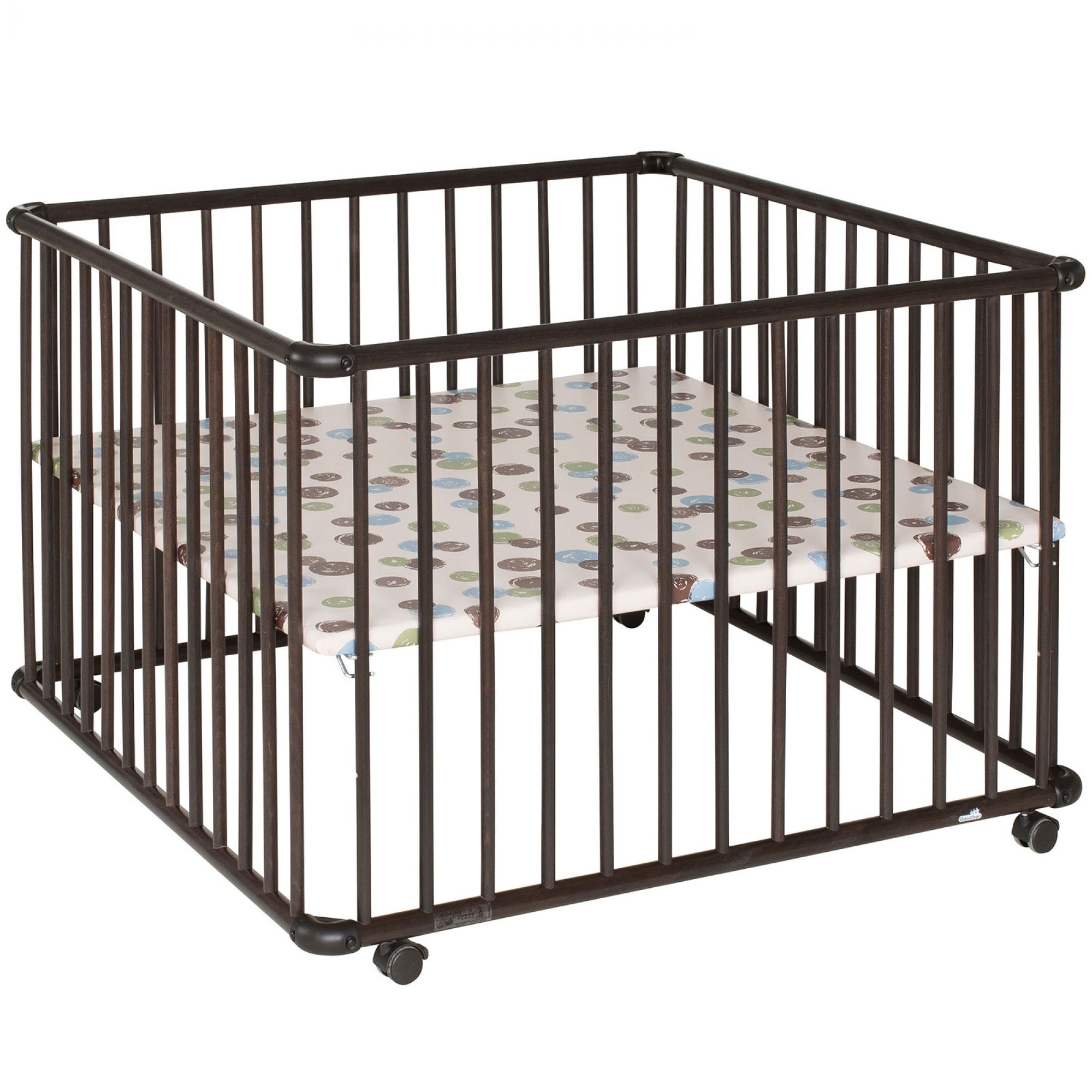 Geuther Parc Belami Reglable 97 X 97 Cm Pois Marron Made In Bebe