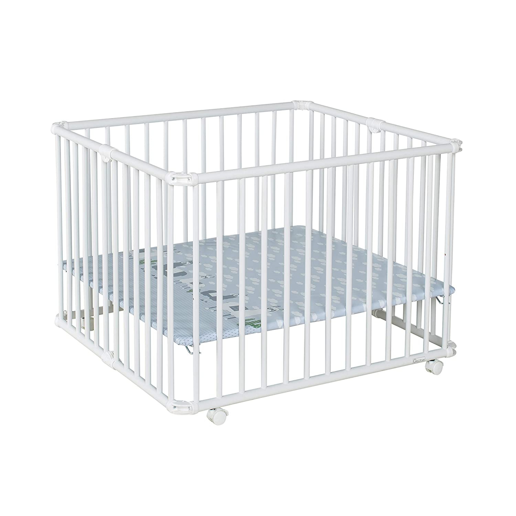 Geuther Parc Lucilee Blanc Grand Modele Blanc Lama Made In Bebe