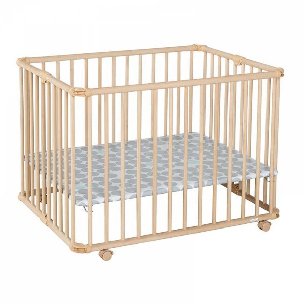 Geuther Parc Pliable Lucilee Naturel Pois Gris Made In Bebe Geuther Parc Pliable Lucilee Naturel Pois Gris Made In Bebe