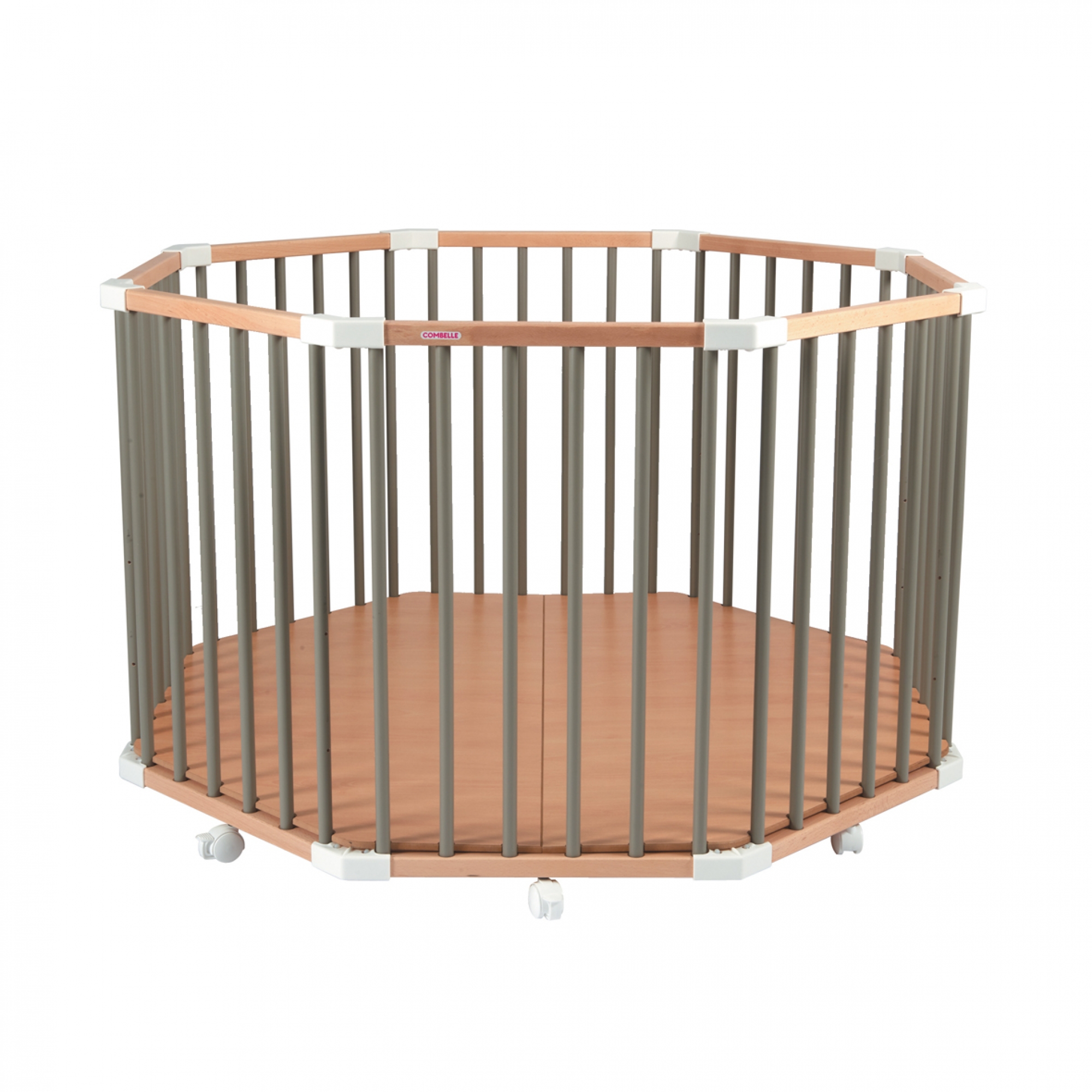 Combelle Parc Bebe Bois Rond Florian Ii Hybride Gris Made In Bebe Combelle Parc Bebe Bois Rond Florian Ii Hybride Gris Made In Bebe