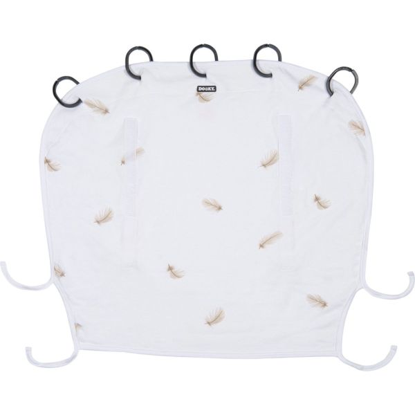 Pare soleil universel Dooky feather blanc
