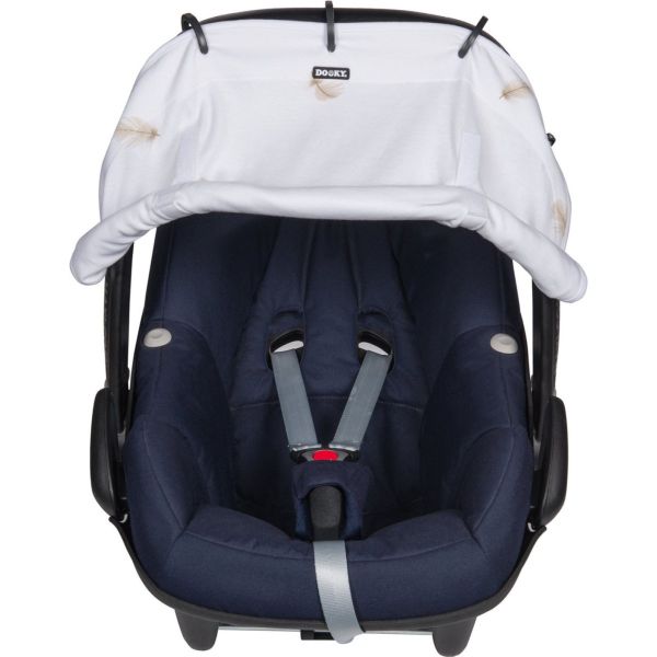 Pare soleil universel Dooky feather blanc