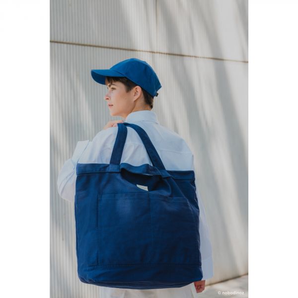 Grand sac Paris-Tokyo Cobalt