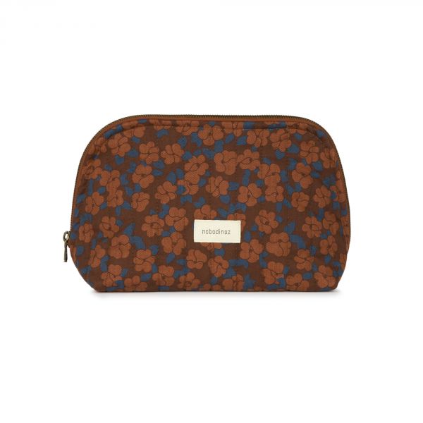 Trousse de toilette Paris-Tokyo Maroon Poppies