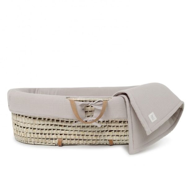 Parure complète pour couffin ou nacelle Latte powder