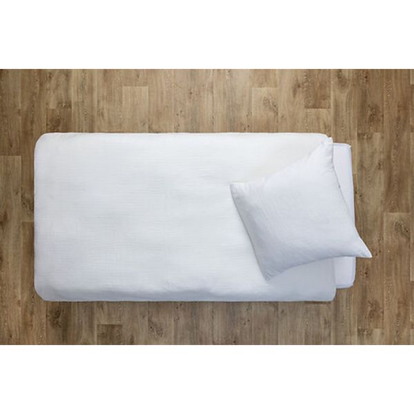 Parure de lit enfant 140x200 cm Blanc