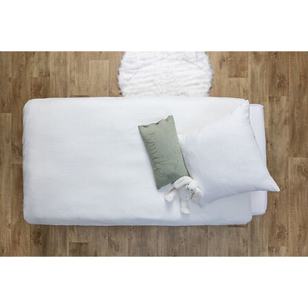 Parure de lit enfant 140x200 cm Blanc