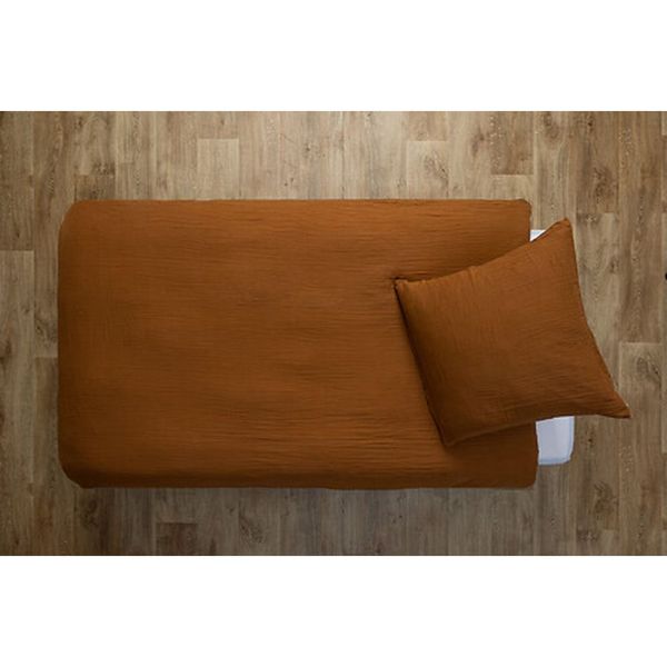 Parure de lit enfant 140x200 cm Noisette