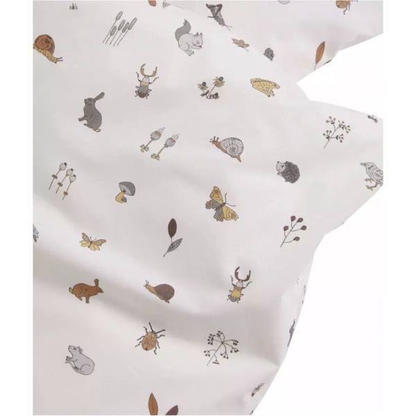 Parure de lit enfant Forrest. 70x100 cm. Cappuccino