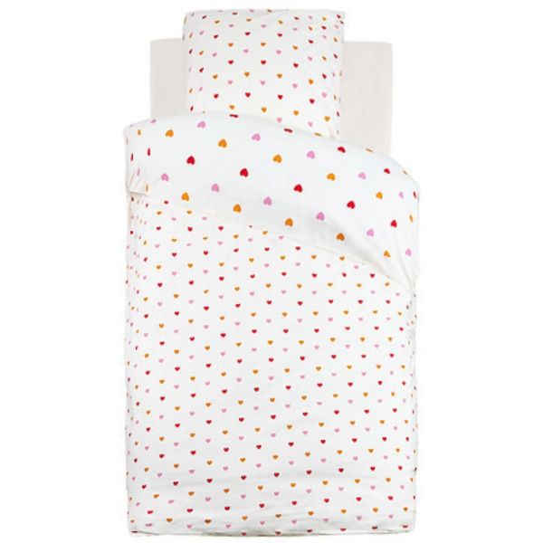 Parure de lit imprimée Amour 140 x 200 cm