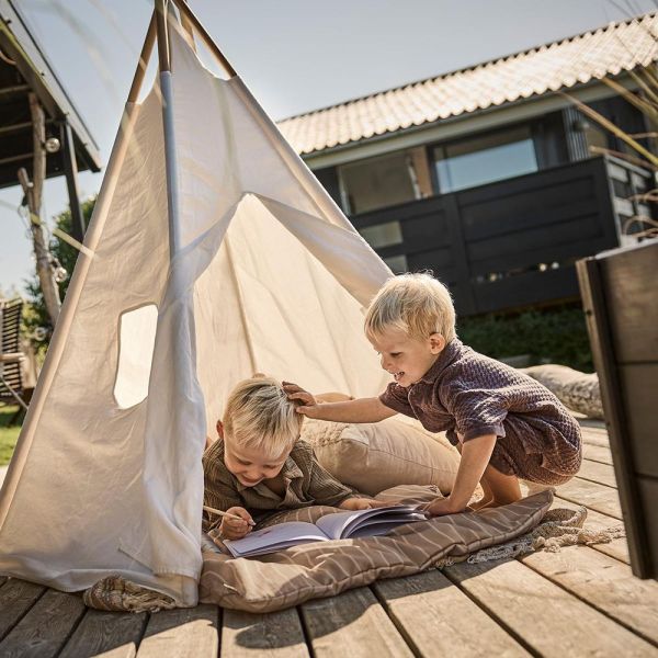Parure de lit enfant Woodland. 100x140 cm. Cappuccino