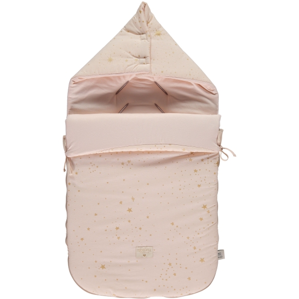 Nid d'ange Passegiata 0-6 mois Gold stella dream pink