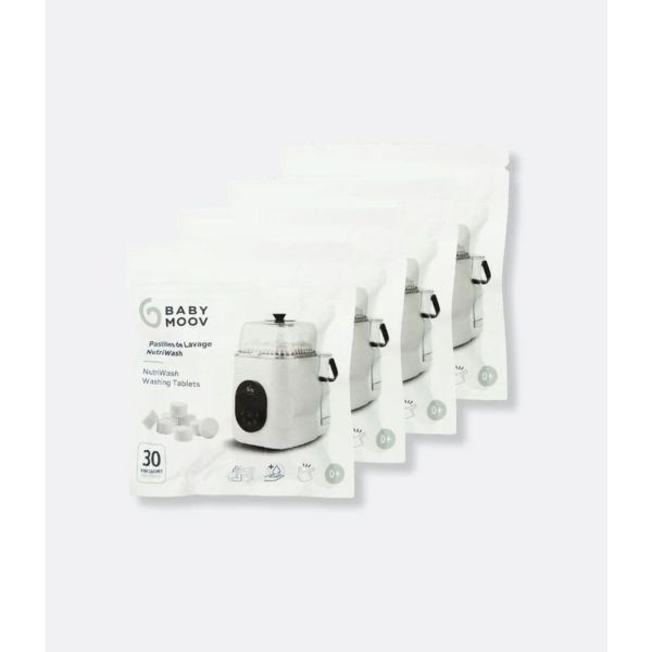 Lot de 120 pastilles de lavage biberon NutriWash