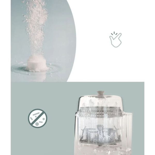 Lot de 120 pastilles de lavage biberon NutriWash