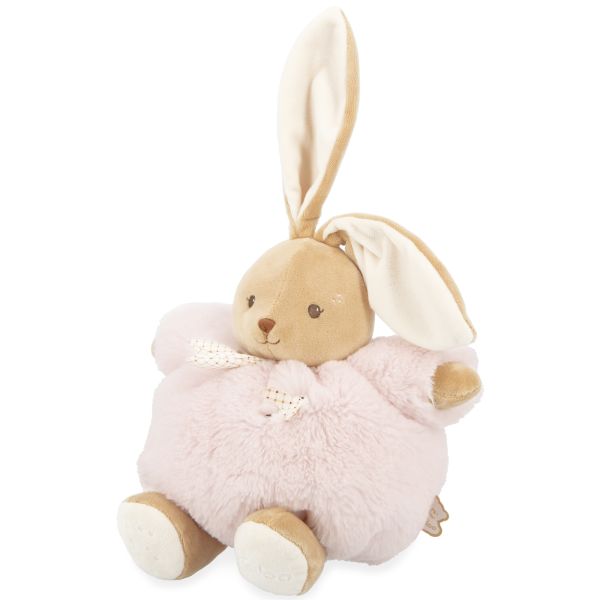 Peluche lapin Patapouf 25 cm Rose