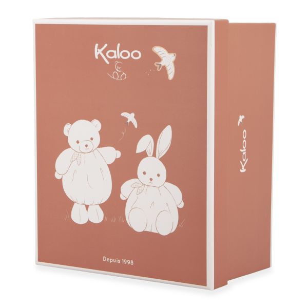 Peluche lapin Patapouf 25 cm Rose