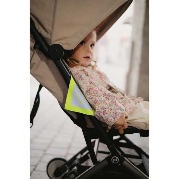 Lot de 2 patchs réfléchissants pour poussette