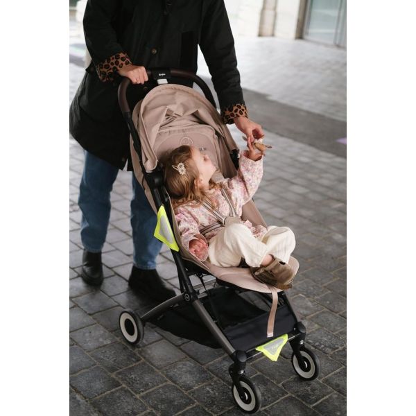 Lot de 2 patchs réfléchissants pour poussette