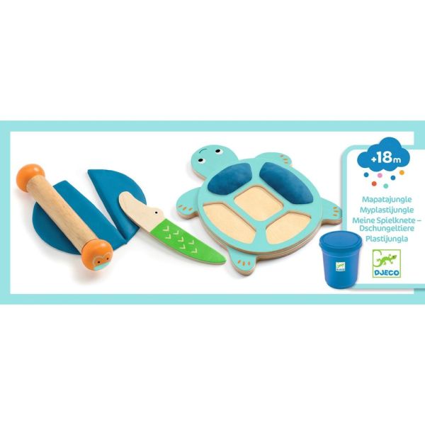 Coffret de créations de pâte à modeler Mapatajungle