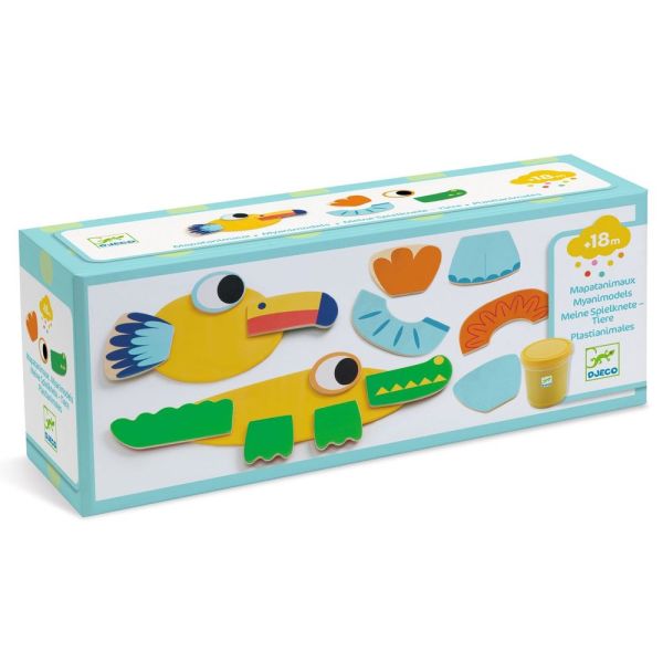 Coffret de créations de Pâte à modeler Mapatanimaux