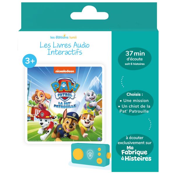 Livre audio Pat'Patrouille à la rescousse des animaux !