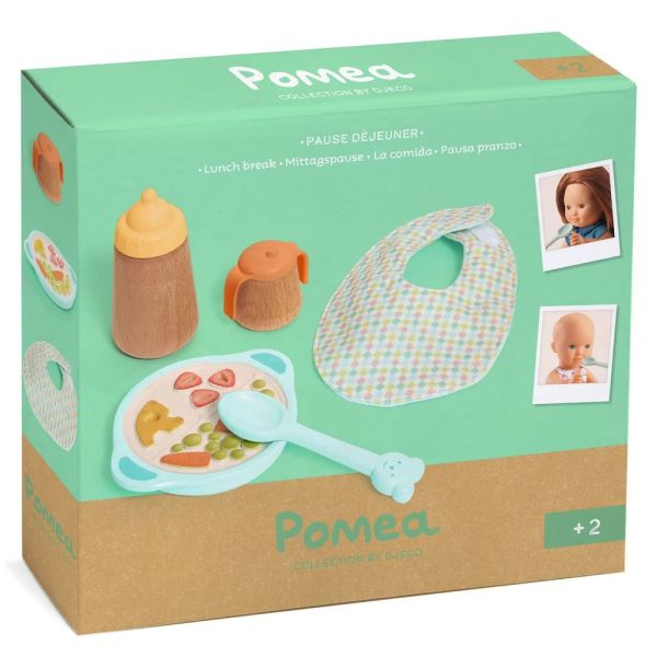 Coffret repas Pause déjeuner pour poupée Poméa