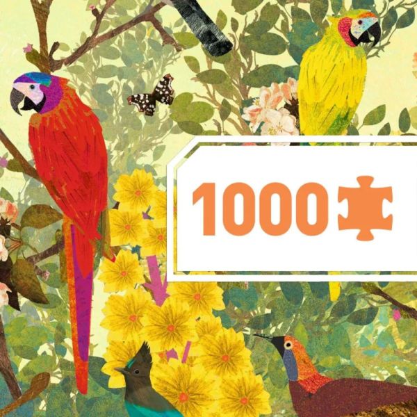 Puzzle 1000 pièces peaceful birds gallery