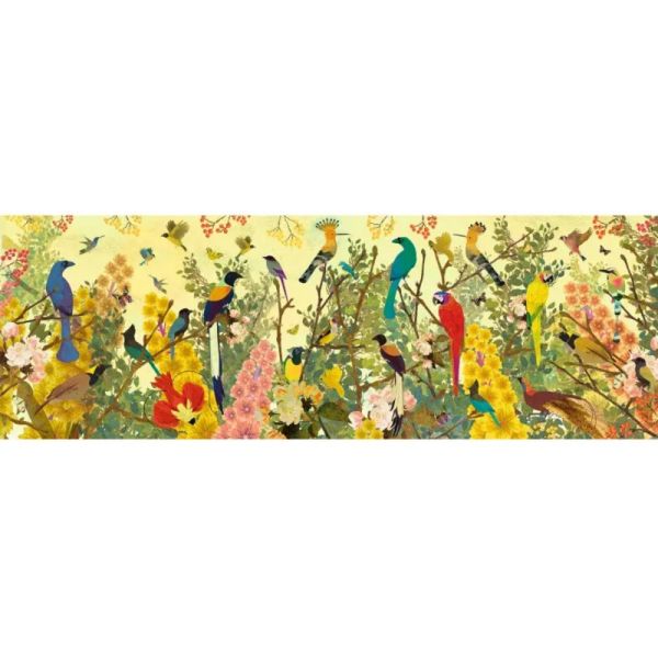 Puzzle 1000 pièces peaceful birds gallery