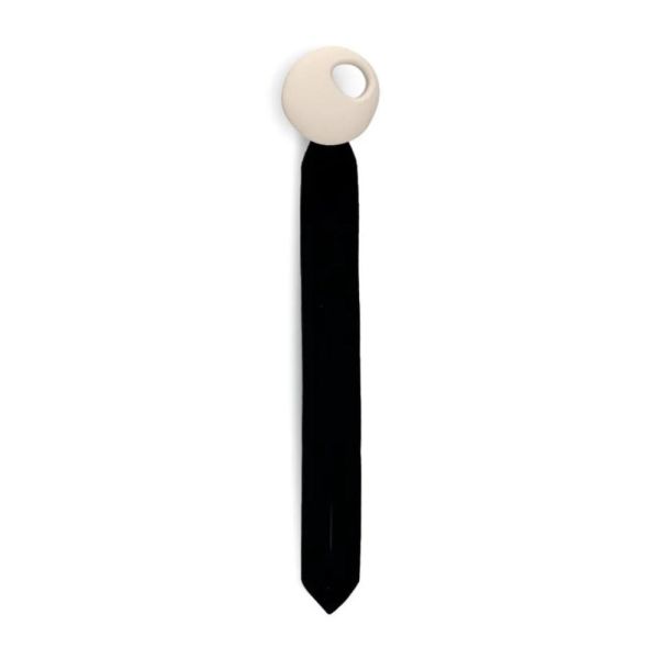Attache-tétine Pebble Black/Sand