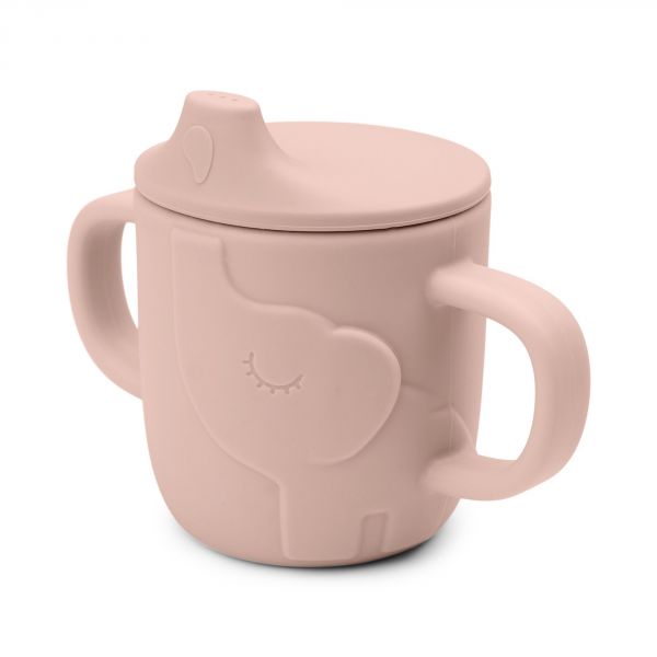 Tasse d'apprentissage Peekaboo Elphee Rose