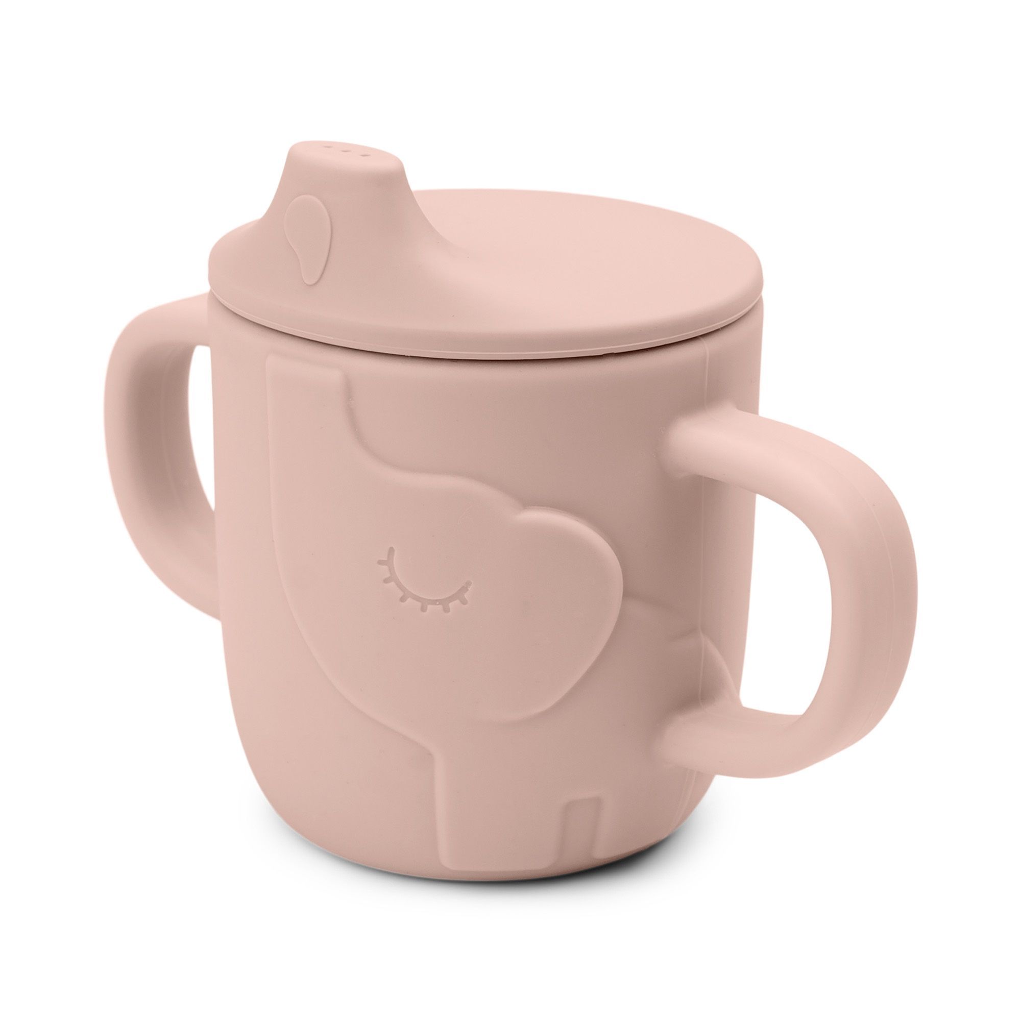 Tasse d'apprentissage Peekaboo Elphee Rose - Made in Bébé