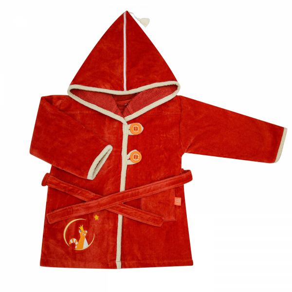 Peignoir de bain enfant Panda - Roux 2/4 ans
