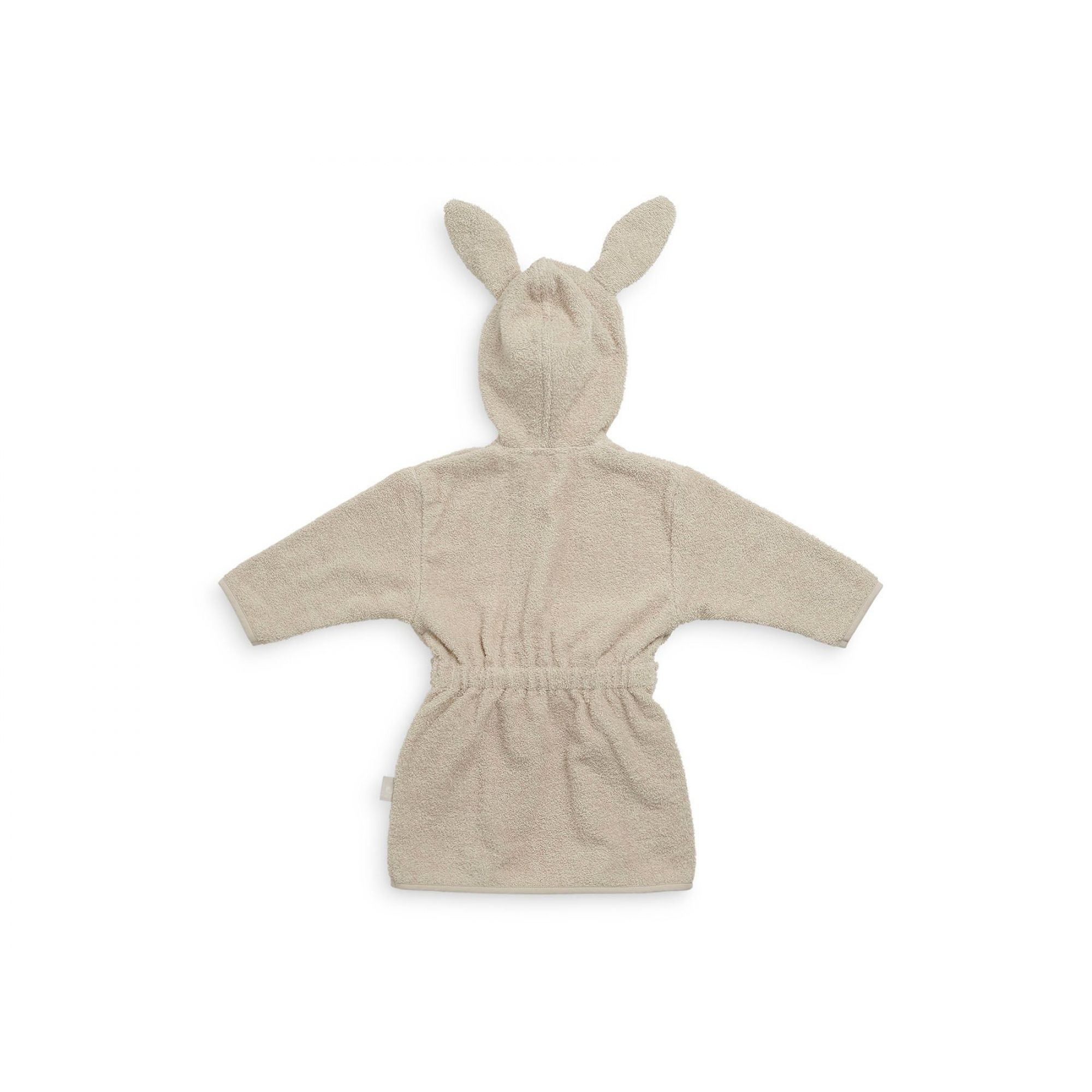 Peignoir Enfant 3-4 Ans Vert Cendré - Jollein - Tissu éponge Doux Avec Capuche à Oreilles