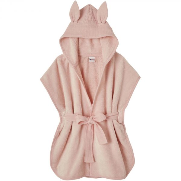 Peignoir éponge 2-4 ans Rose blush