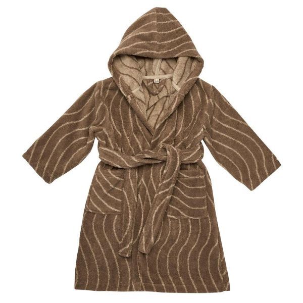 Peignoir Woodland . 5-6 ans - Mocca