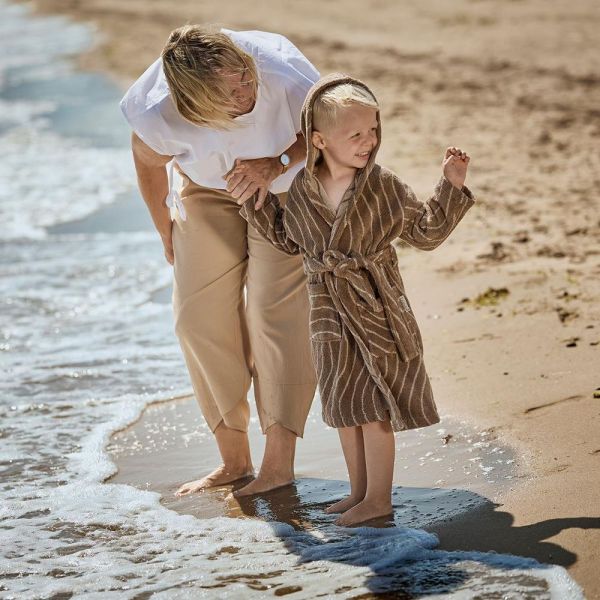 Peignoir Woodland . 5-6 ans - Mocca